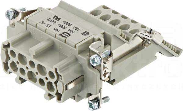 HAN 10ES 16A 500V 0,14-2,5mm2 Wkład stykowy do złącz żeński
