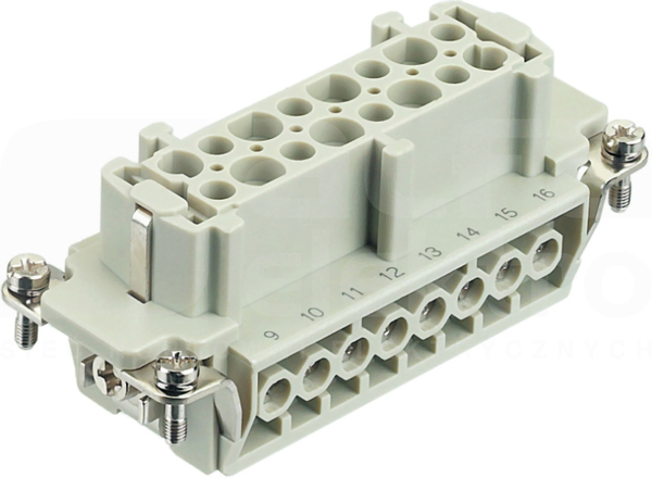 HAN 16E 16A 500V 0,75-2,5mm2 Wkład stykowy do złącz żeński