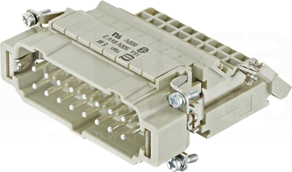 HAN 16E 16A 500V 0,2-2,5mm2 Wkład stykowy do złącz męski