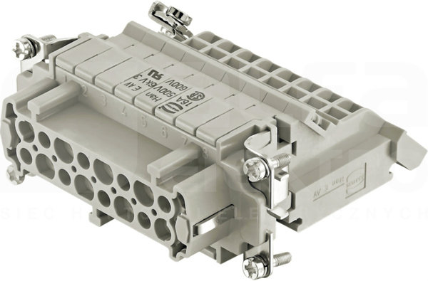 HAN 16E 16A 500V 0,2-2,5mm2 Wkład stykowy do złącz żeński