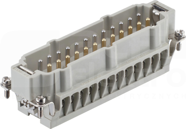 HAN 24E 16A 400V 1-2,5mm2 Element mocujący wkładów styk.męski