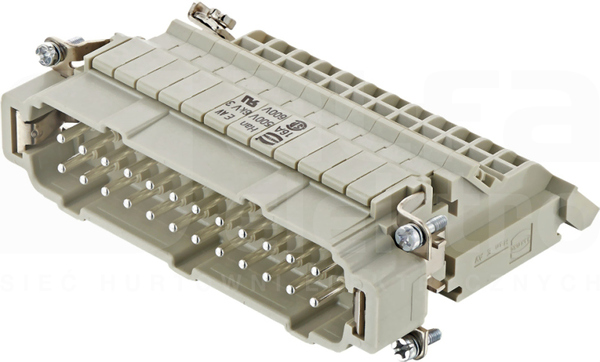 HAN 24E 16A 500V 0,2-2,5mm2 Wkład stykowy do złącz męski
