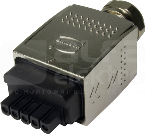 HAN PP POWER L MET PLUG FIX COD 9-13MM Wtyk zasilania