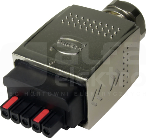 HAN PUSHPULL POWER L METAL PLUG VAR COD Złącze