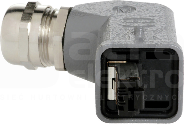 RJI IP67 DATA PLUG metal Wtyczka kątowa