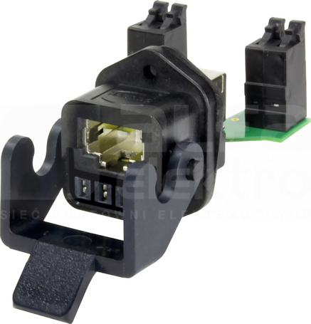 HAN 3A RJ45 HYBRID Cat.6 PFT 8+4p plast. Złącze
