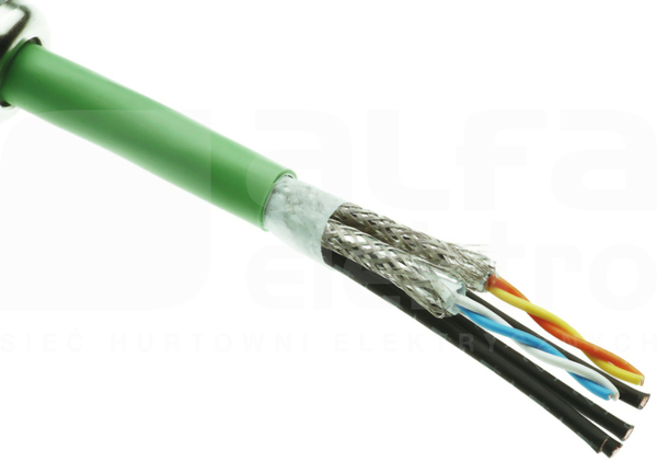 RJI 4xAWG22/7 kat.5 FRNC(50mb) Przewód ekranowany