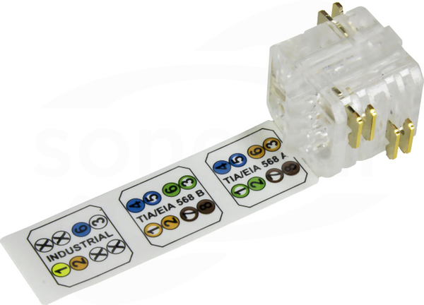 preLink Terminal AWG26/27 (10szt) biały Złącze do transmisji danych