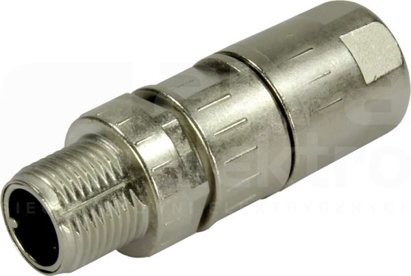M12 5P 0,13-0,82mm2 4A Wtyk męski prosty