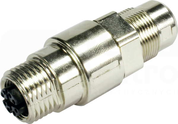 Adapter M12 RJ45 kat.6a Adapter