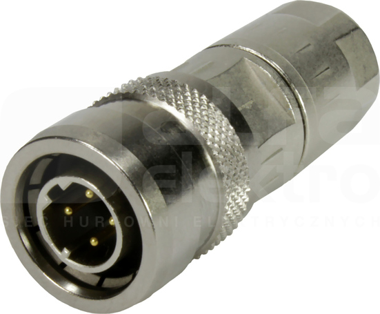 M12 4P IP67 Wtyk męski prosty