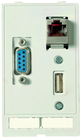 USB RJ45 SUB-D9 f-m Złącza transmisji danych