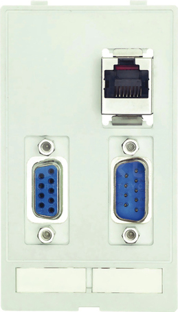 RJ45 SUB-D9 f-f SUB-D9 m-m Złącze