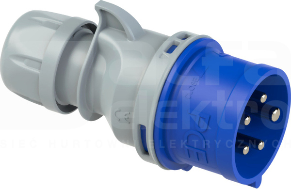 TURBO TWIST 16A 5P 230V IP44 Wtyczka przenośna nikiel