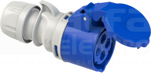 SHARK 32A 4P 230V IP44 Gniazdo przenośne