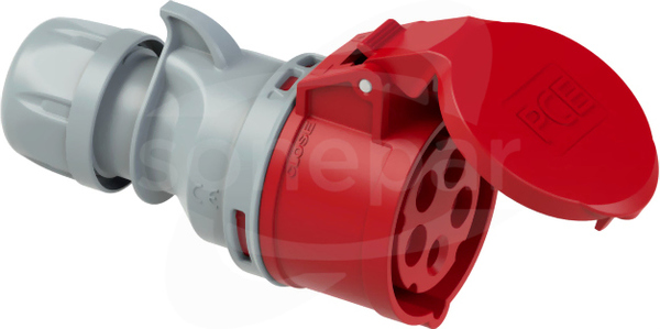 TURBO TWIST 32A 5P 400V IP44 Gniazdo przenośne