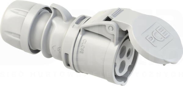 16A 3P 50-250VDC 3h IP44 Gniazdo przenośne
