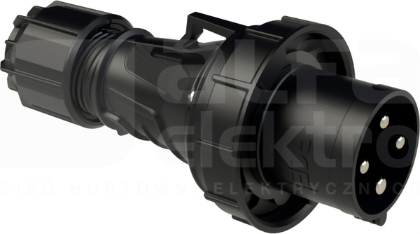 POWER TWIST 63A 4P 400V 6h IP67 Wtyczka przenośna