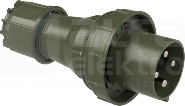 MILITARY 125A 4P 380V IP67 Wtyczka przenośna