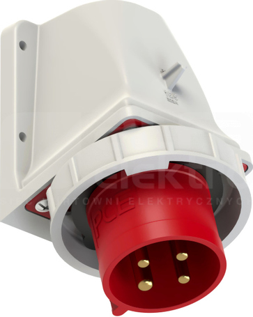 32A 4P 400V IP67 Wtyczka odbiornikowa natynkowa