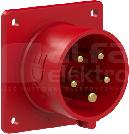 16A 5P 400V 75x75 IP44 Wtyczka tablicowa