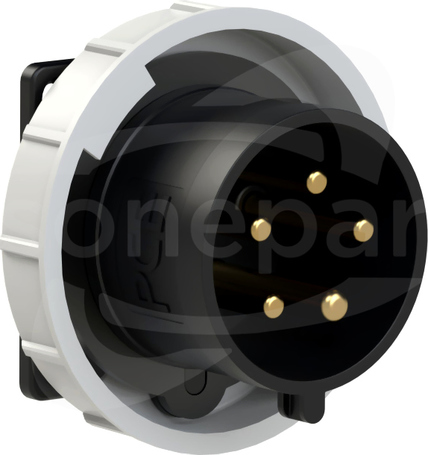 32A 5p 7h IP67 75MM Wtykczka tablicowa