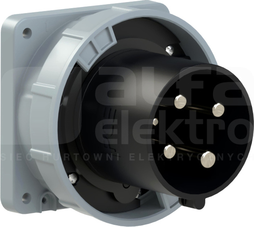 125A 4P 500V IP67 Wtyczka tablicowa prosta