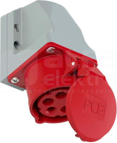 CEE 16A 5P 400V 6h IP44 Gniazdo stałe