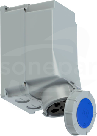 POWER TWIST 125A 3P+Z 230V 50/60Hz 9h IP66/67 Gniazdo
