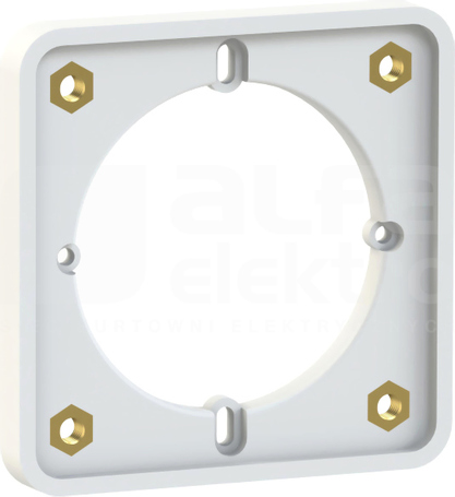 Kołnierz 75x75mm Kołnież do montażu gniazda