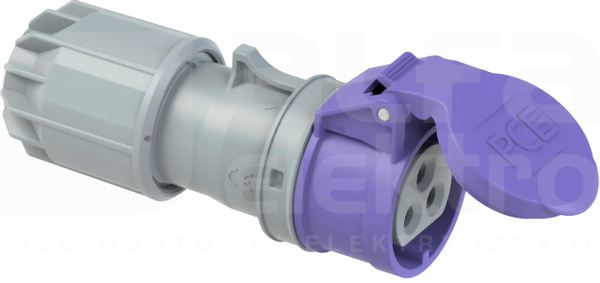 TWIST 32A 3P 24VAC IP44 Gniazdo przenośne