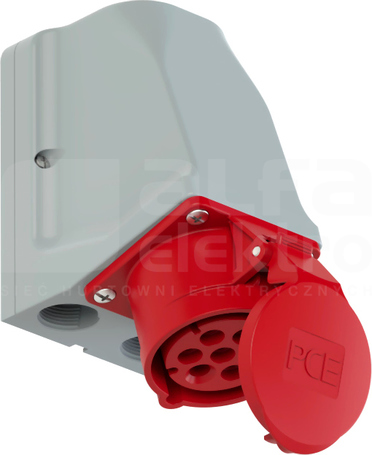 CEE 16A/7p 6h IP44/IP54 Gniazdo stałe