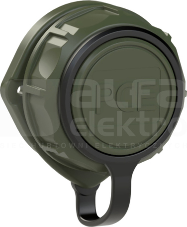 NAUTILUS 16/3 230V IP68 SCHUKO Gniazdo tablicowe kołn.owalny