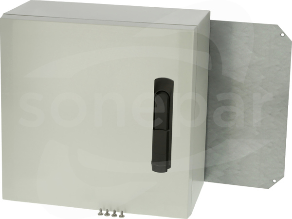 ARCA 404021S 400x400x210 Obudowa z tworzywa z płytą montażową