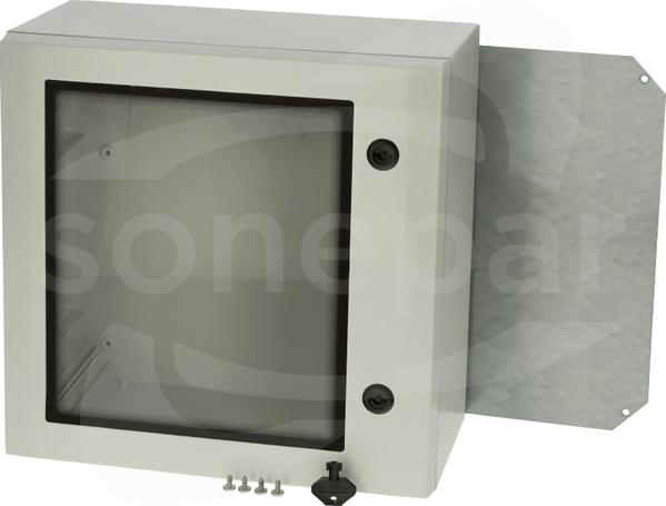 ARCA 303021W 300x300x210 Obudowa z tworzywa z płytą montażową