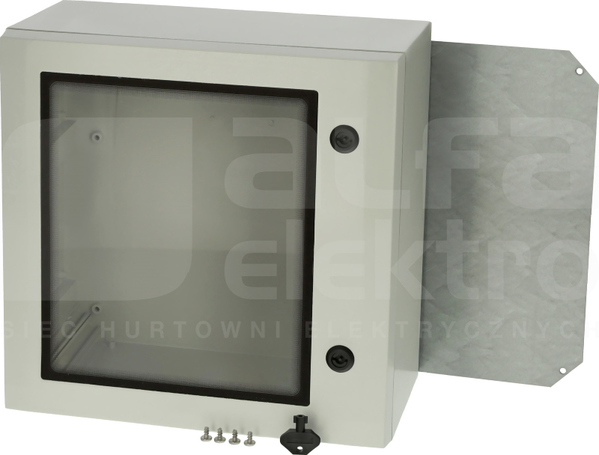 ARCA 404021W 400x400x210 IP65 IK08 Szafka PC zamk.2-pkt