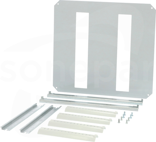 DRSARCA 404021 2 rzędy x 17Mod. 400x400x210 Rama z szynami i maskownicą