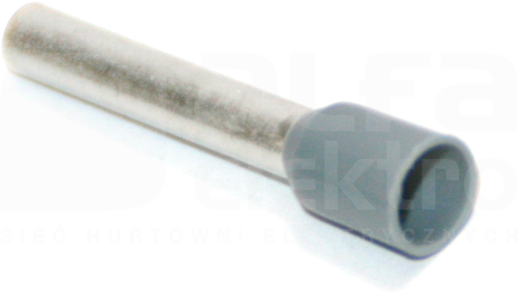 DUI-4,0-10SZ DIN szary (100szt) Końcówka tulejkowa izolowana