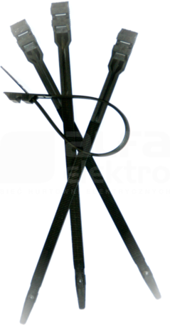 COL-360HWL 360x9 (100szt) Opaska kablowa z płaskim zamkiem