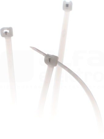 MET-140IC 140x3,5mm (100szt) Opaska kablowa z metalowym ząbkiem