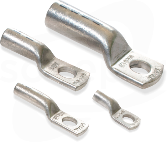 DIN-01005 10mm2 M5 Końcówka oczkowa miedziana cynowana wg. DIN 46267