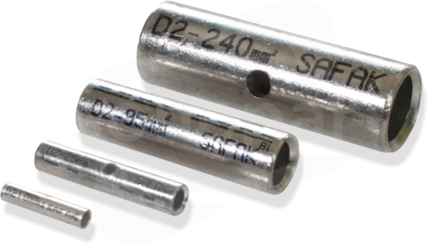 DIN EM-035 35mm2 Złączka rurowa miedziana cynowana wg. DIN 46272