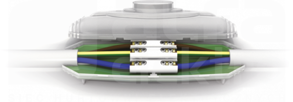 A1-0410 7-30mm 0,6/1kV ze złączką Mufa żywiczna do połączeń przelotowych