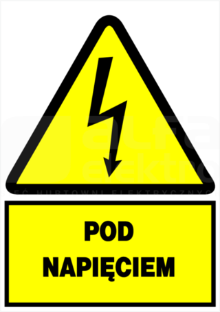 NO3-PN Tabliczka ostrzeg.samoprzyle