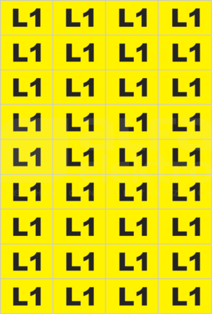 NOZ-L1 (arkusz) Tabliczka oznaczn.samoprzyle