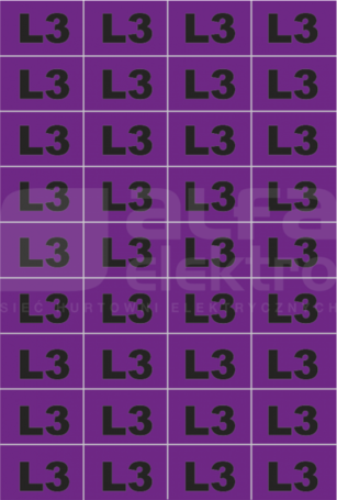 NOZ-L3 (arkusz) Tabliczka oznaczn.samoprzyle