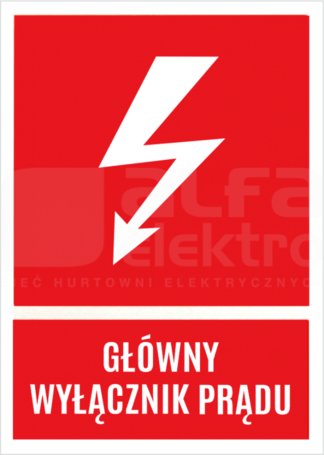 NOZ3-GWP Tabliczka oznaczn.samoprzyle