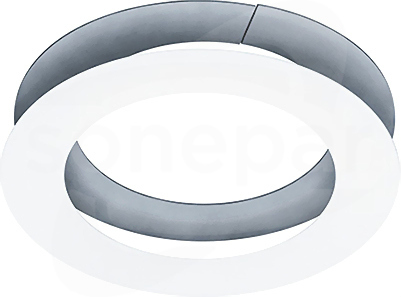 CHALICE/CETUS3 200 CEILING RING 250MM WH Akcesoria montażowe
