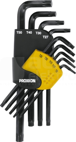 PR23944 Zestaw kluczy imbus.torx 9-części
