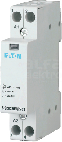 Z-SCH230/1/25-20 2NO Stycznik instalacyjny